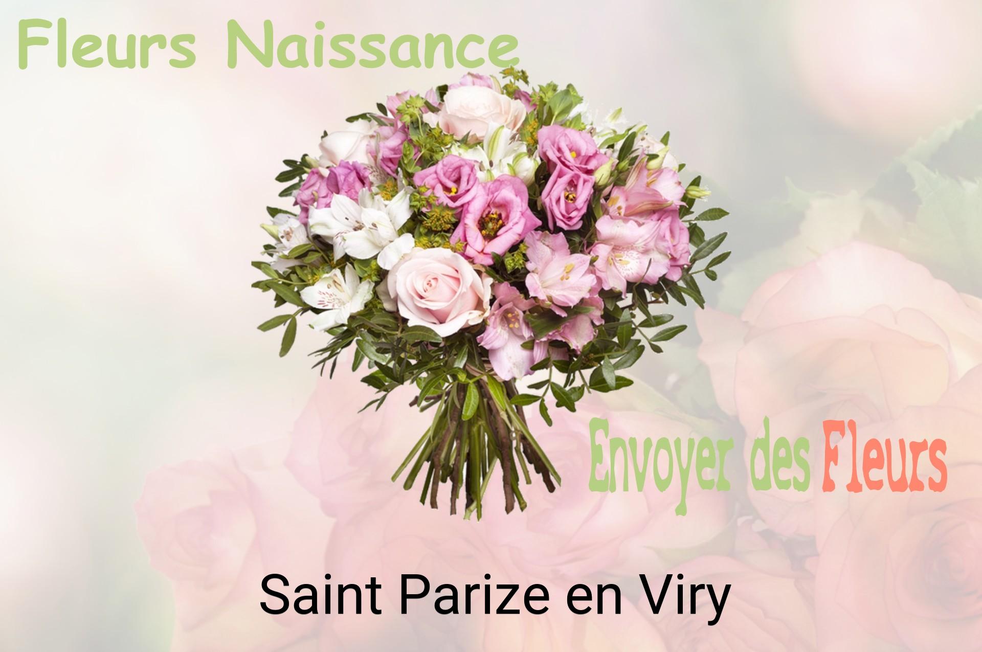 Bouquet de fleurs de naissance livré à Saint-Parize-en-Viry
